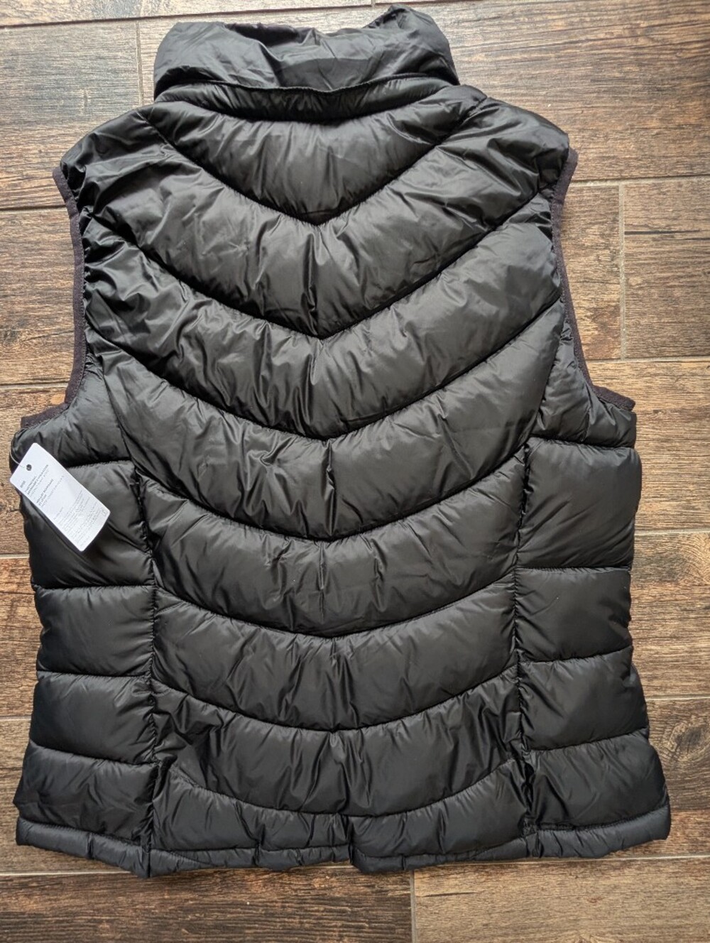 Charter Club Women's Black Packable Full Zip Quilted Puffer Vest NWT Size Large - Picture 6 of 6